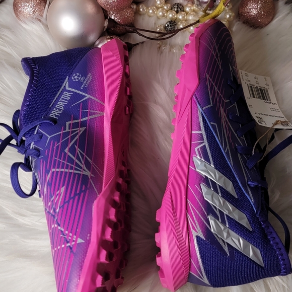 Adidas PREDATOR EDGE.3 TURF BOOTS size6 new - Picture 3 of 13